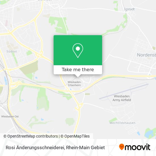 Rosi Änderungsschneiderei map