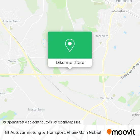 Bt Autovermietung & Transport map