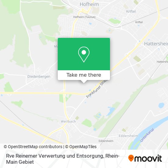 Rve Reinemer Verwertung und Entsorgung map