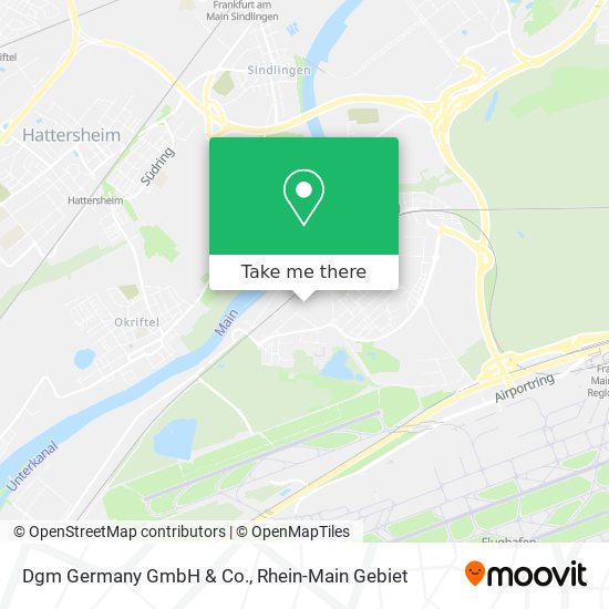 Dgm Germany GmbH & Co. map
