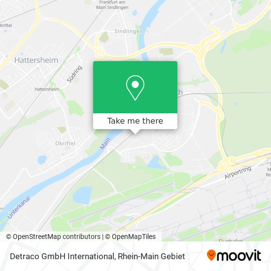 Detraco GmbH International map