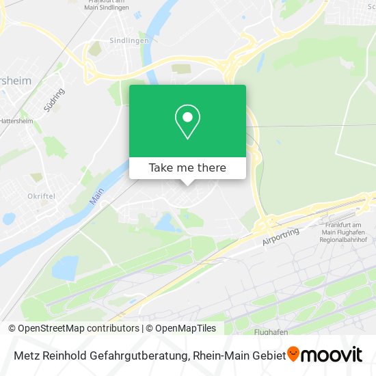 Metz Reinhold Gefahrgutberatung map