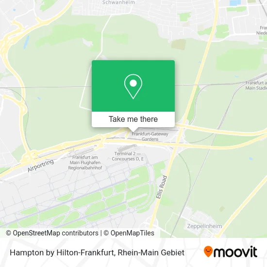 Карта Hampton by Hilton-Frankfurt