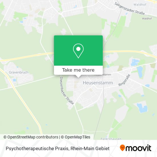 Psychotherapeutische Praxis map