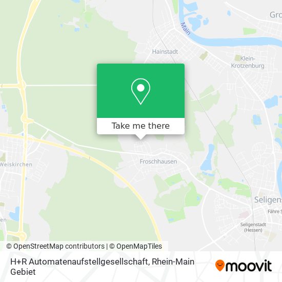 H+R Automatenaufstellgesellschaft map