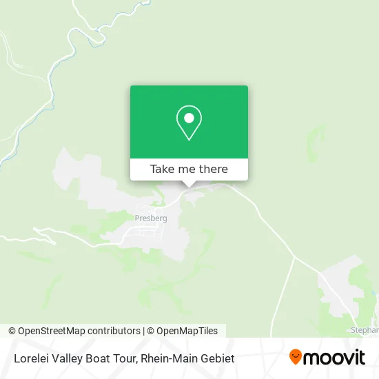 Карта Lorelei Valley Boat Tour
