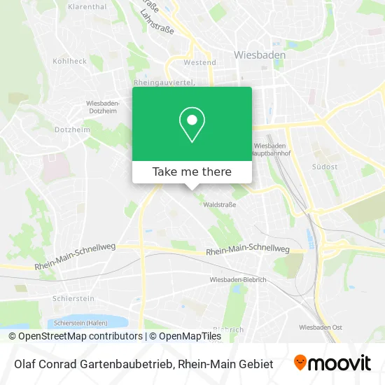 Карта Olaf Conrad Gartenbaubetrieb