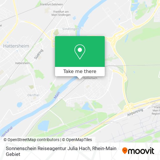 Sonnenschein Reiseagentur Julia Hach map