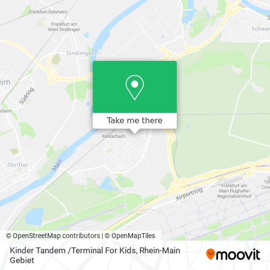 Kinder Tandem /Terminal For Kids map