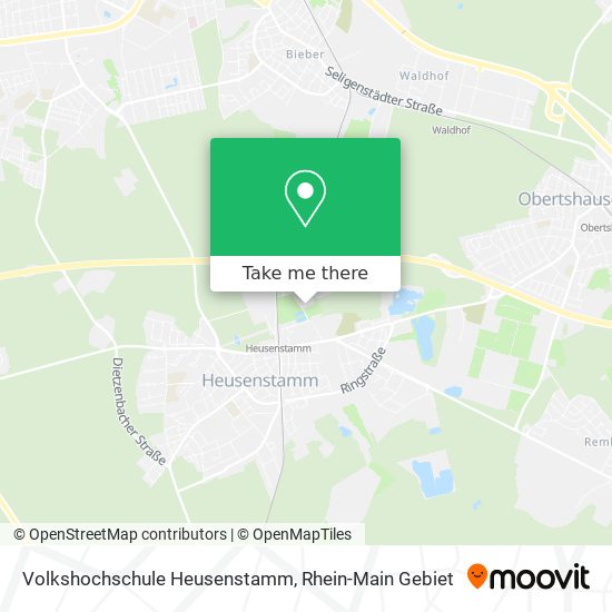 Volkshochschule Heusenstamm map