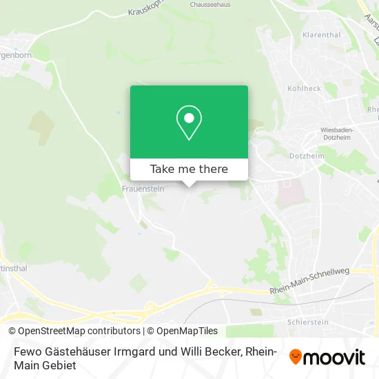 Карта Fewo Gästehäuser Irmgard und Willi Becker