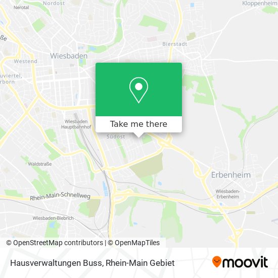 Hausverwaltungen Buss map