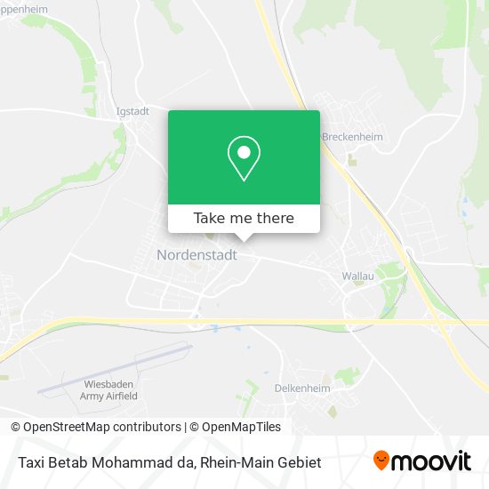 Taxi Betab Mohammad da map