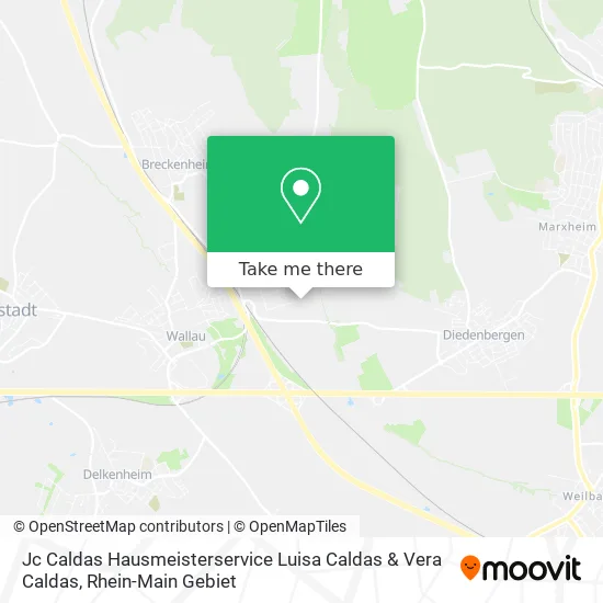 Карта Jc Caldas Hausmeisterservice Luisa Caldas & Vera Caldas