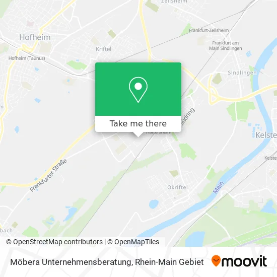 Карта Möbera Unternehmensberatung