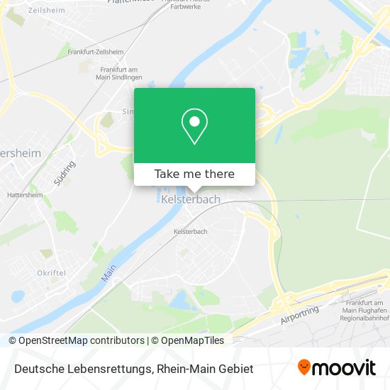 Deutsche Lebensrettungs map
