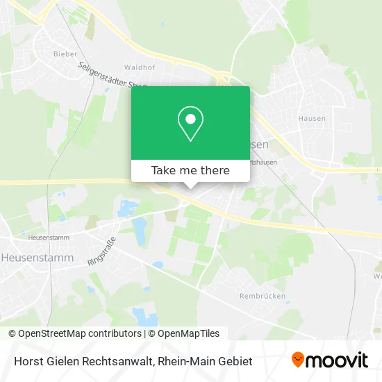 Карта Horst Gielen Rechtsanwalt