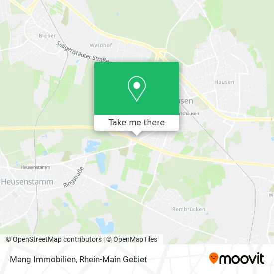 Карта Mang Immobilien