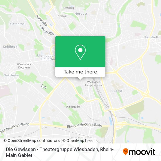 Die Gewissen - Theatergruppe Wiesbaden map