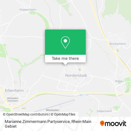 Marianne Zimmermann Partyservice map
