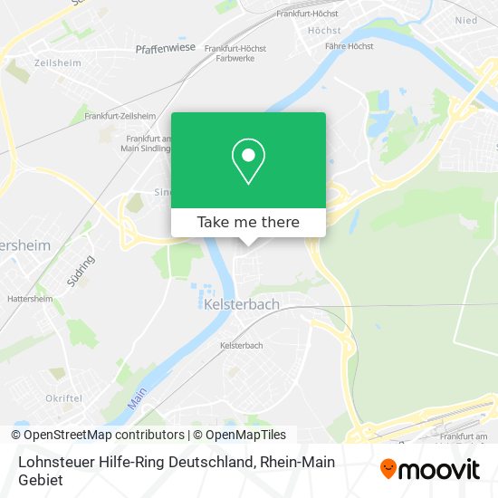 Lohnsteuer Hilfe-Ring Deutschland map