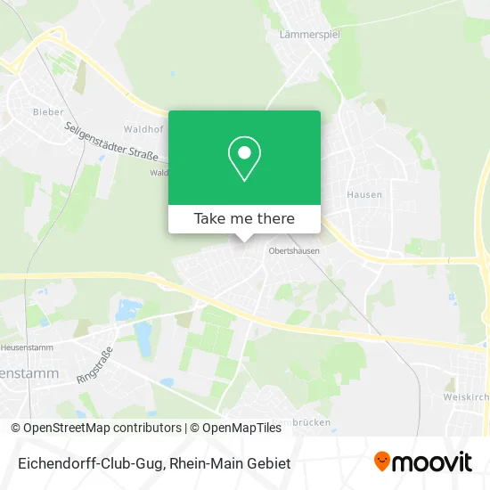 Карта Eichendorff-Club-Gug