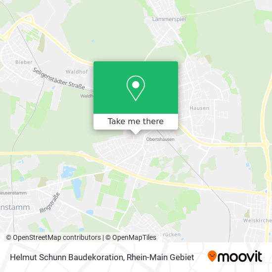 Helmut Schunn Baudekoration map
