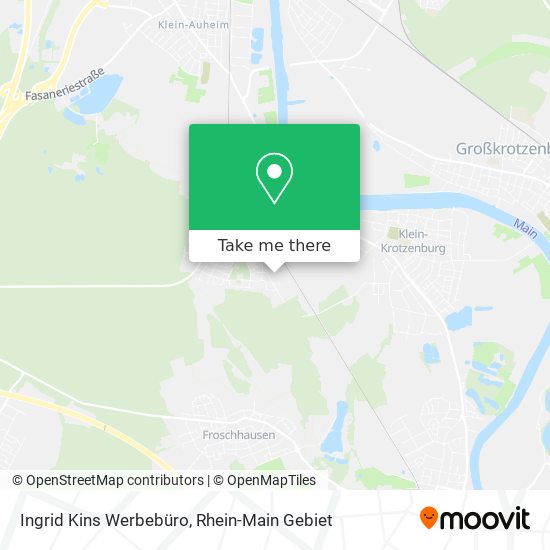 Ingrid Kins Werbebüro map