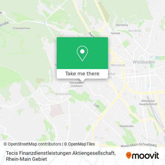 Tecis Finanzdienstleistungen Aktiengesellschaft map