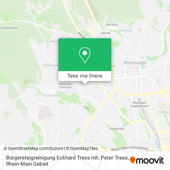 Карта Bürgersteigreinigung Eckhard Tress Inh. Peter Tress