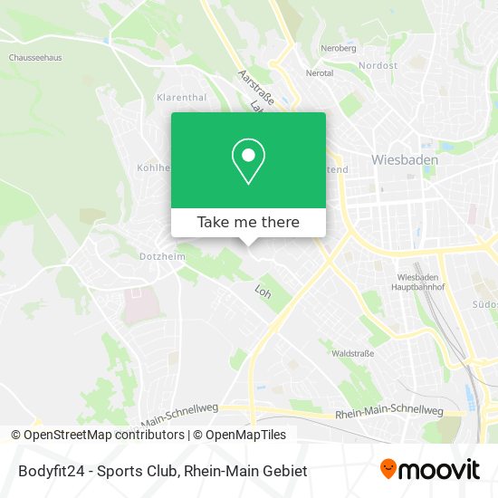 Bodyfit24 - Sports Club map