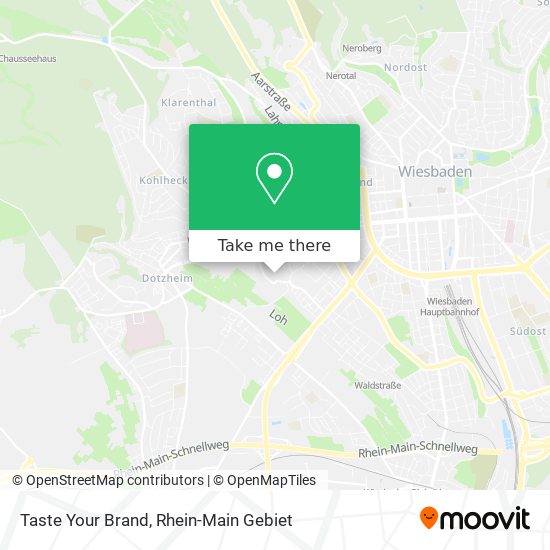 Taste Your Brand map