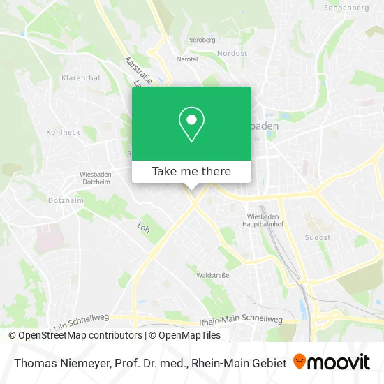 Карта Thomas Niemeyer, Prof. Dr. med.