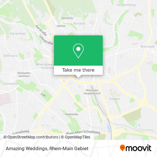 Карта Amazing Weddings