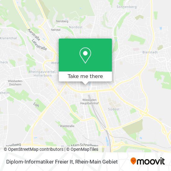 Diplom-Informatiker Freier It map