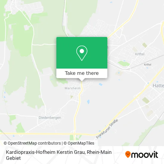 Карта Kardiopraxis-Hofheim Kerstin Grau