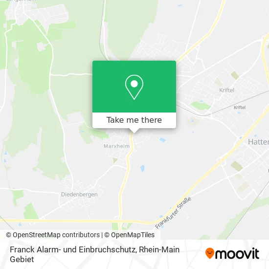 Карта Franck Alarm- und Einbruchschutz