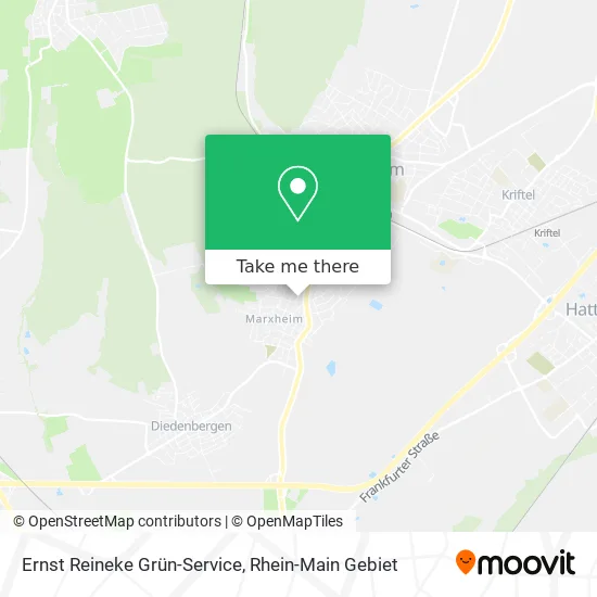 Карта Ernst Reineke Grün-Service