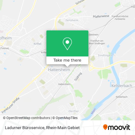 Ladurner Büroservice map