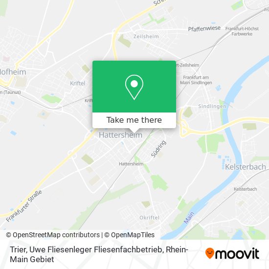 Карта Trier, Uwe Fliesenleger Fliesenfachbetrieb
