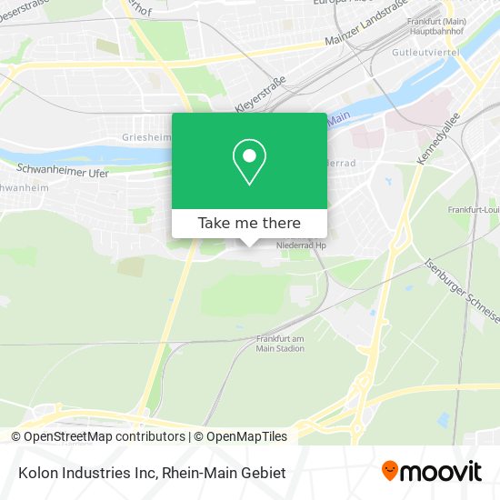 Kolon Industries Inc map