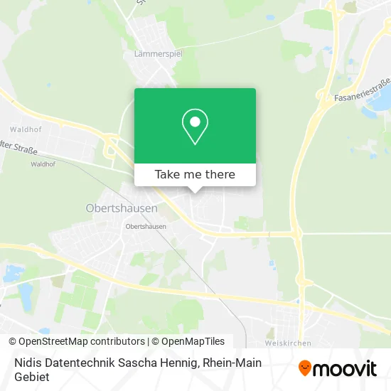 Nidis Datentechnik Sascha Hennig map