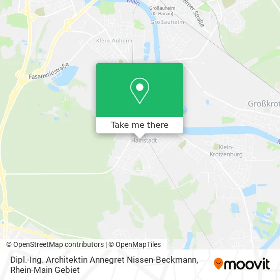 Карта Dipl.-Ing. Architektin Annegret Nissen-Beckmann