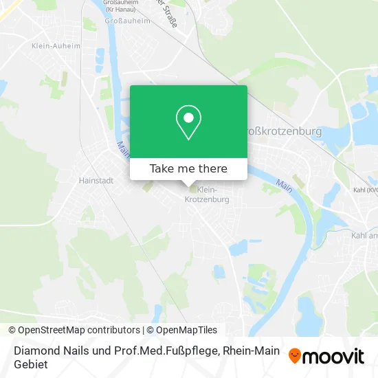 Карта Diamond Nails und Prof.Med.Fußpflege