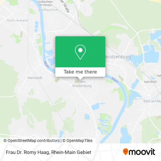 Карта Frau Dr. Romy Haag