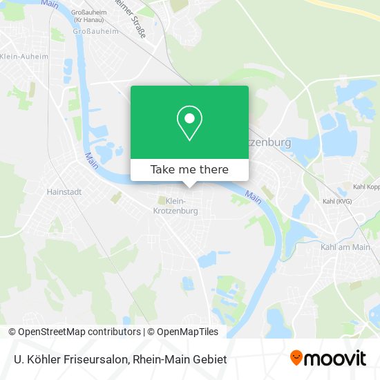 U. Köhler Friseursalon map