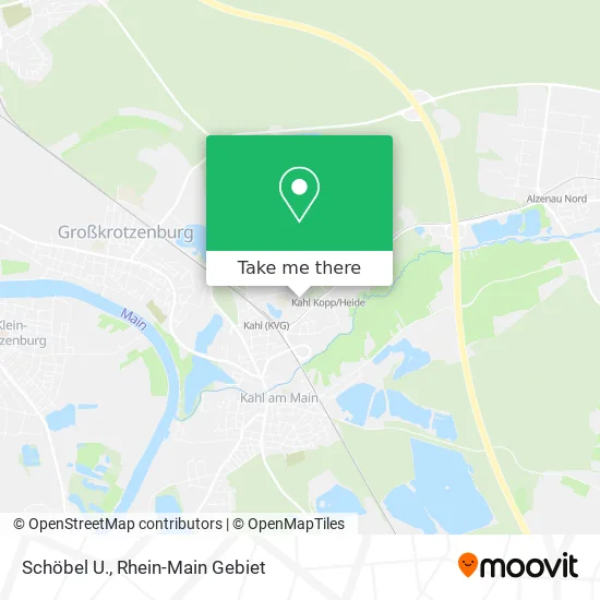 Карта Schöbel U.