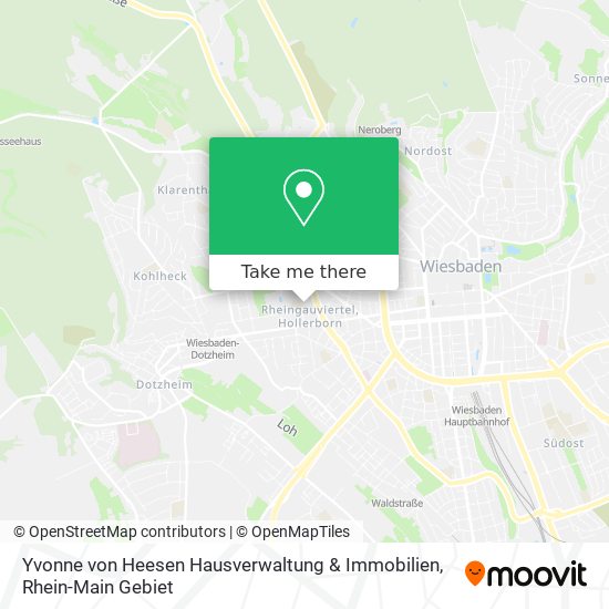 Карта Yvonne von Heesen Hausverwaltung & Immobilien