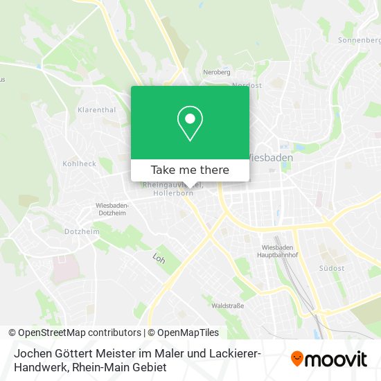 Jochen Göttert Meister im Maler und Lackierer-Handwerk map