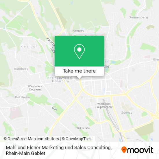 Mahl und Elsner Marketing und Sales Consulting map